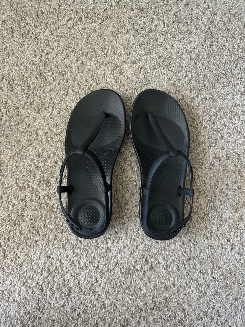 Fitflop Iqushion Splash T-Bar Sandals size 5 - Picture 3 of 7